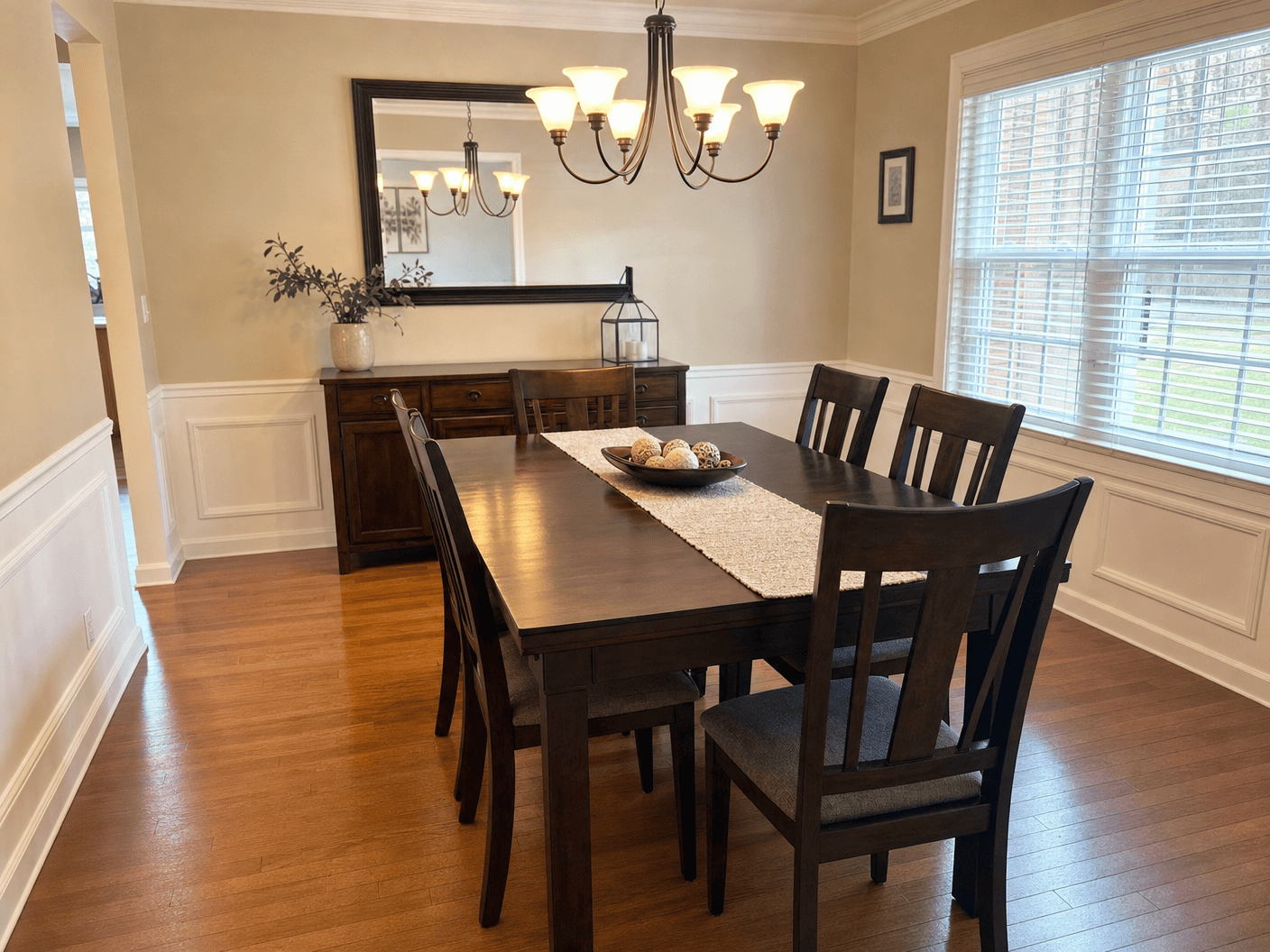 Dining Room cleaning result