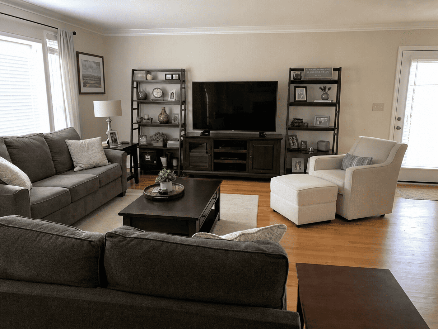 Living Room cleaning result